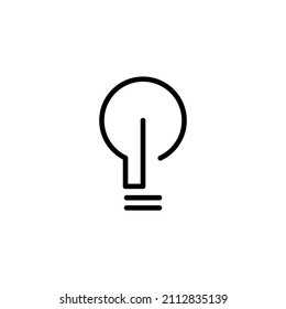 flaches Symbol. Umrisssymbol. kann für soziale Medien, Poster, Marker, Zeichen und andere verwendet werden.