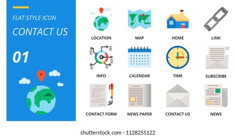 flat icon pack for designers and developers. Icons for social media, social network, communication,contact us, digital marketing, for websites and mobile websites and apps.