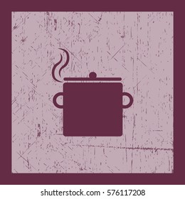 Flat icon. Pan.