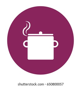 Flat icon. Pan.