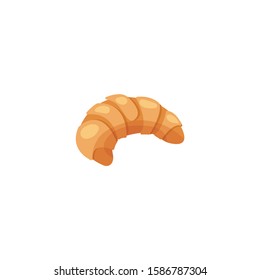 Flat icon pastry vector illustration
