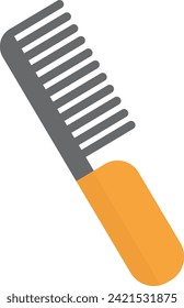 flat icon pet day comb