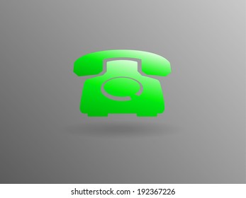 Flat icon of a phone - Powered by Shutterstock - Get 15% off with code: PIKWIZARD15