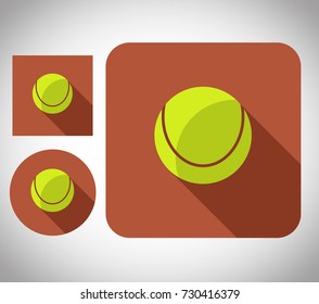 flat icon pin ball baseball, vector cartoon illustration design, in one package or set