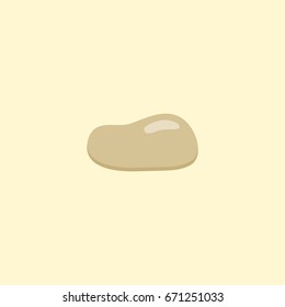 Flat Icon Potato Element. Vector Illustration Of Flat Icon Praties Isolated On Clean Background. Can Be Used As Potatoes, Potato And Praties Symbols.
