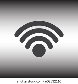 Flat icon of rss. vector illustration