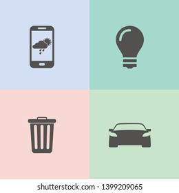 

Flat icon set for web design. Communication icons set. Media icons set. Business icons design. Flat design. Network icons set. Vector graphic. Mobile icon

