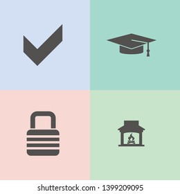 
Flat icon set for web design. Communication icons set. Media icons set. Business icons design. Flat design. Network icons set. Vector graphic. Mobile icon