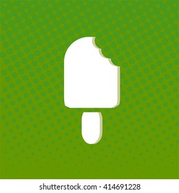 Flat Icon with shadow. Vector