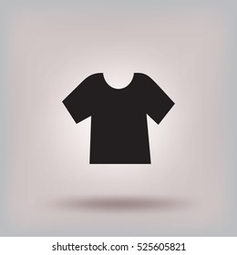 Flat icon. Shirt .