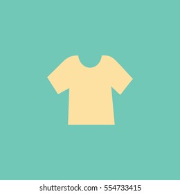 Flat icon. Shirt .