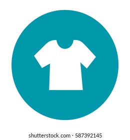 Icono plano. Camisas.
