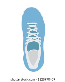 Flat icon. Shoes. Junior shoes. Women shoes.