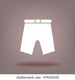 Icono plano. Cortos.