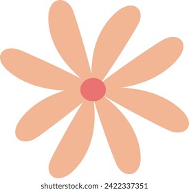 flat icon sunflower cute flowers