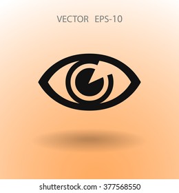 Flaches Kontrollsymbol