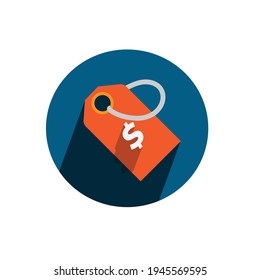 Flat icon Tag Label   Badge advertisement