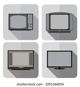 Flat Icon Television