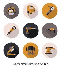 flat icon tools