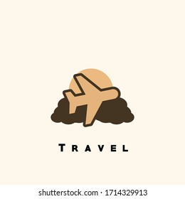 Viaje de icono plano para UI móvil o sitio web