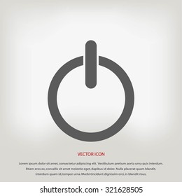 Flat icon of tv icon