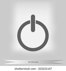 Flat icon of tv icon