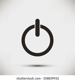 Flat icon of tv icon