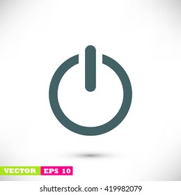 Flat icon of tv icon