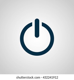 Flat icon of tv icon