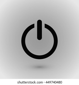 Flat icon of tv icon