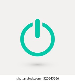 Flat icon of tv icon, flat design best vector icon
