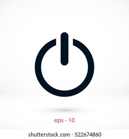 Flat icon of tv icon, flat design best vector icon