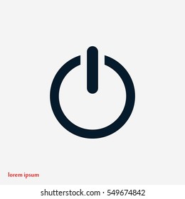 Flat icon of tv icon, flat design best vector icon