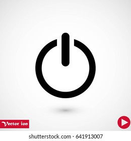 Flat icon of tv icon, flat design best vector icon