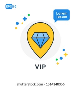 Flat icon. Used For web, logo, mobile app, User Interface and Infographic