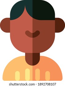 Flat icon vector design avatar farmer, suitable for icons, illustration, backgrounds, stickers, covers, banners
