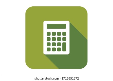  flat icon vector design calculator