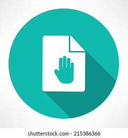 Flat Icon. Vector Pictogram. EPS 10.