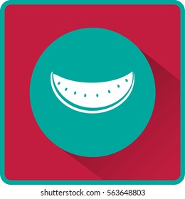 Flat Icon watermelon.