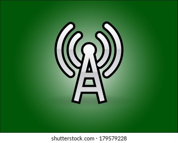 Flachbild-Icon für WiFi