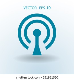 Flachbild-Icon für WiFi