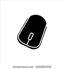 Flat Icon Wireless Mouse High Quality and Editable Vector Illustration For Modern Technology Design Theme