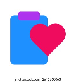 Flat Icon wishlist for online shopping digital marketing payment methods