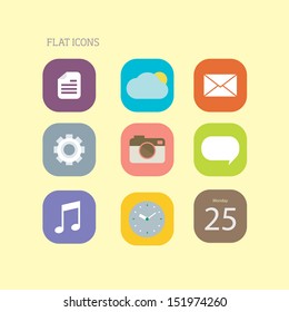 Flat icons