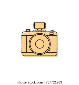 flat icons for camera,vector illustrations