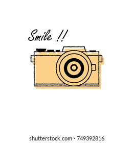 flat icons for camera,vector illustrations
