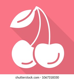 flat icons for Cherry,fruit,vector illustrations