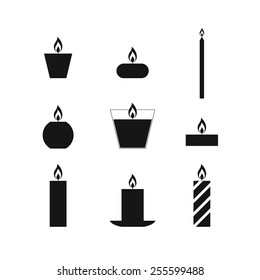 Birthday Candle Icon Images Stock Photos Vectors Shutterstock