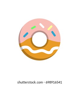 flat icons for Donut,vector illustrations