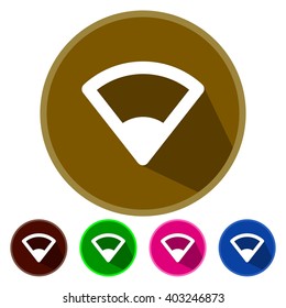 Flat icons empty wireless for Web, Mobile and business
